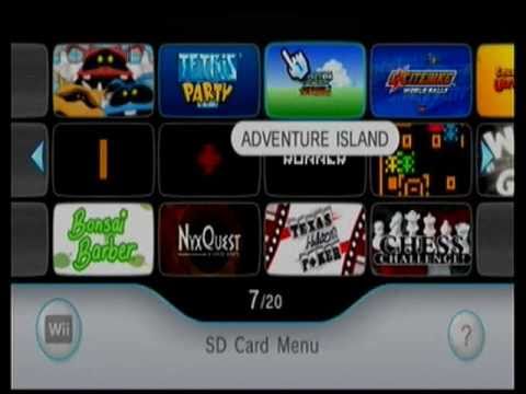 wiiware virtual console wads